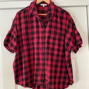 Madewell oversized flannel